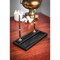 Dacasso Classic Black Leather Double Pen Stand with Gold Accents AG-1004 - alternate 8